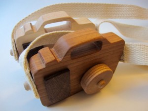 wooden camera